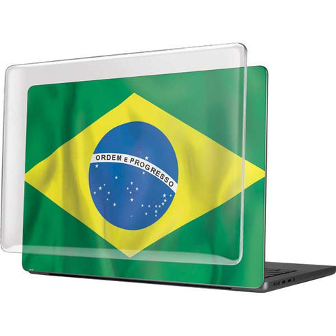 Brazil Flag MacBook Pro 14in (2021-24) Case plus Skin